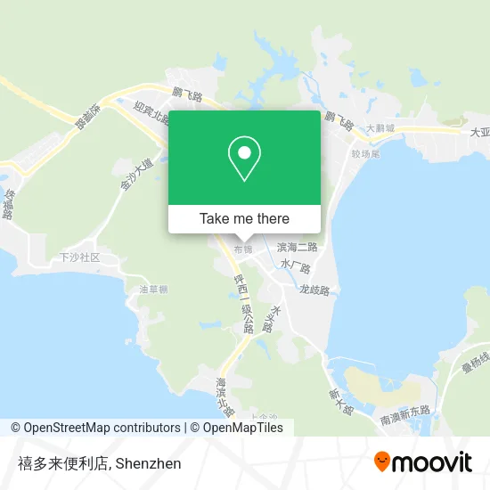 禧多来便利店 map
