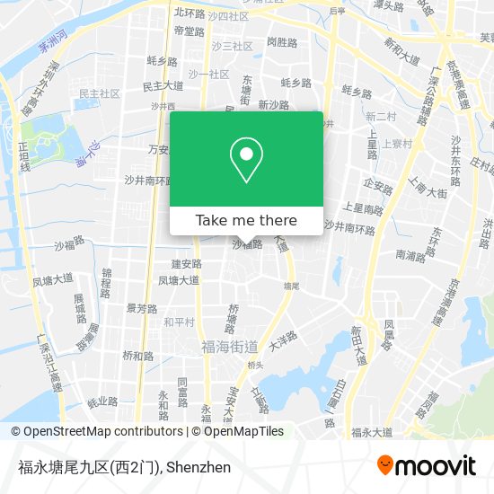 福永塘尾九区(西2门) map