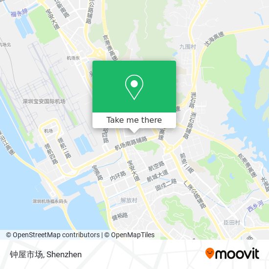 钟屋市场 map