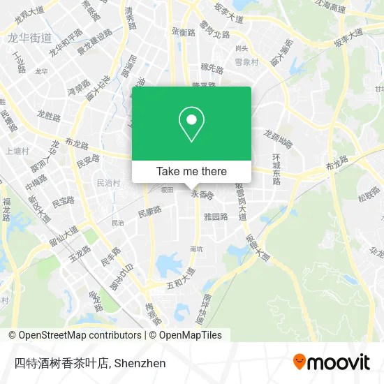 四特酒树香茶叶店 map