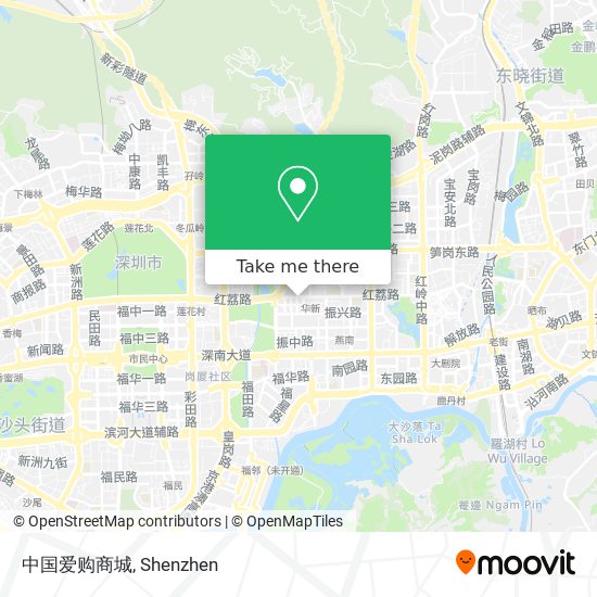 中国爱购商城 map