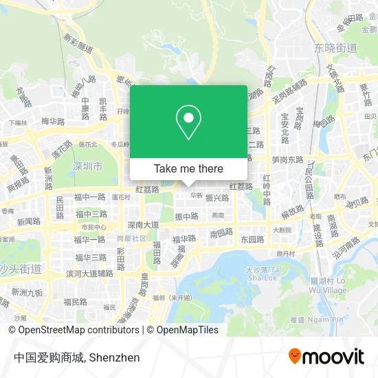 中国爱购商城 map