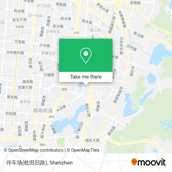 停车场(稔田旧路) map