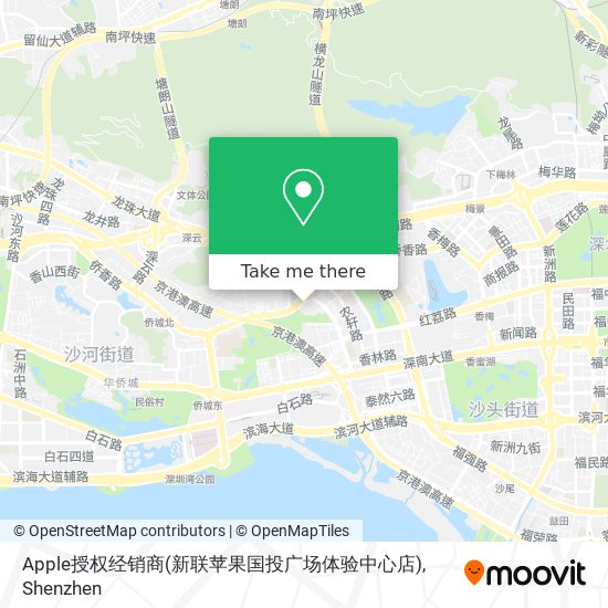 Apple授权经销商(新联苹果国投广场体验中心店) map