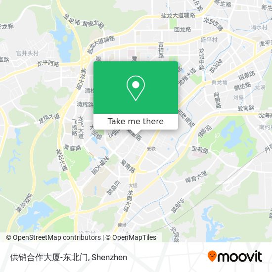 供销合作大厦-东北门 map