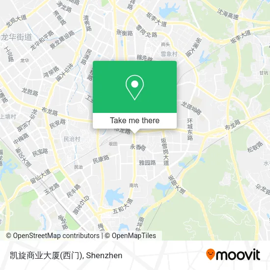 凯旋商业大厦(西门) map