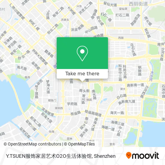Y.TSUEN服饰家居艺术O2O生活体验馆 map