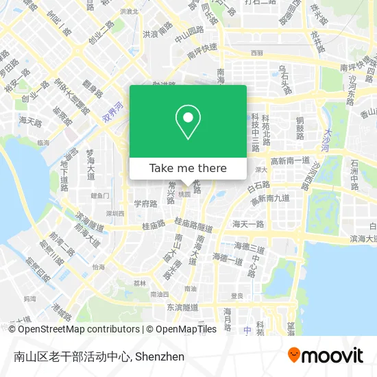 南山区老干部活动中心 map