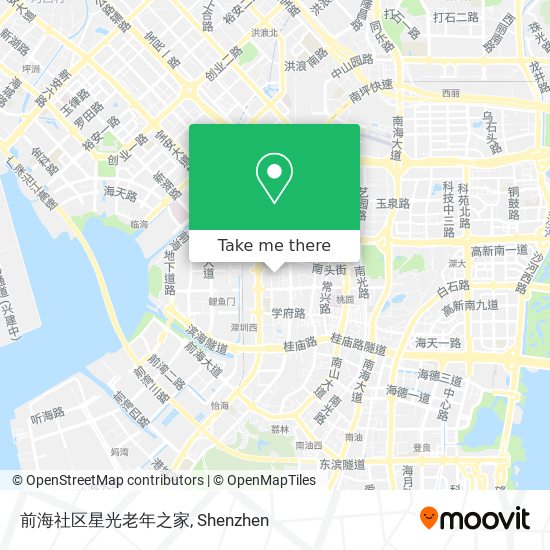 前海社区星光老年之家 map