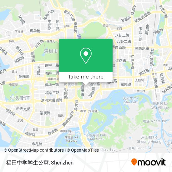 福田中学学生公寓 map