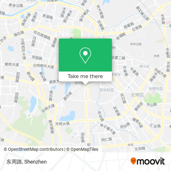 东周路 map