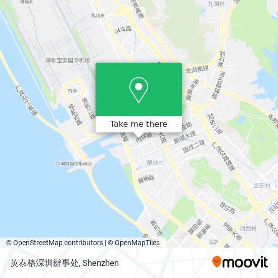 英泰格深圳辦事处 map