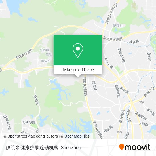 伊绘米健康护肤连锁机构 map
