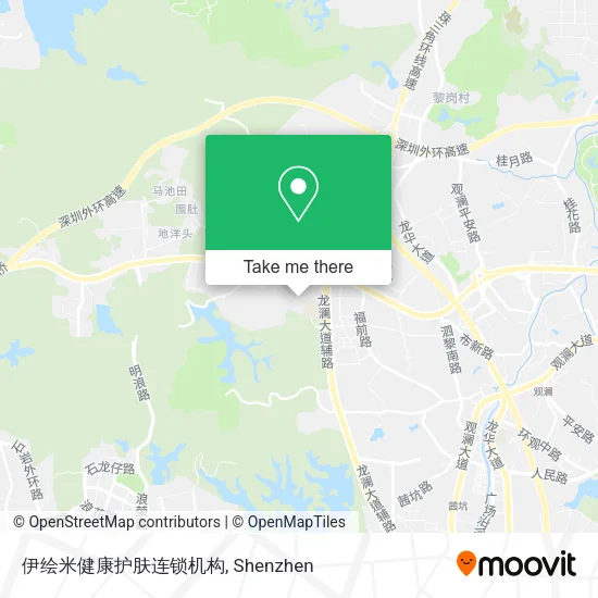 伊绘米健康护肤连锁机构 map