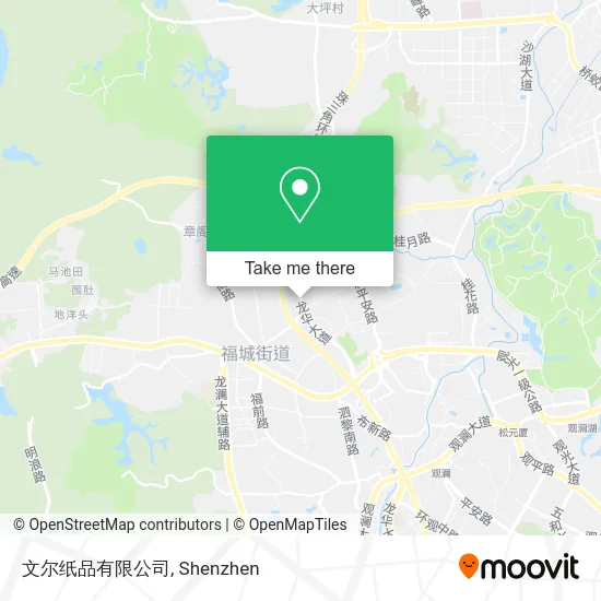 文尔纸品有限公司 map