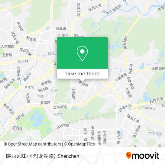 陕西风味小吃(龙湖路) map