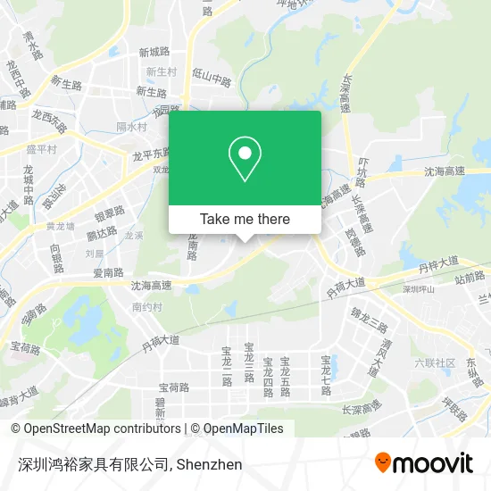 深圳鸿裕家具有限公司 map