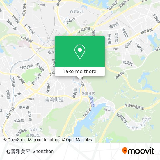 心麓雅美容 map