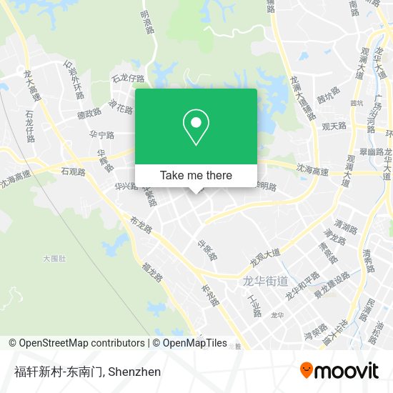 福轩新村-东南门 map