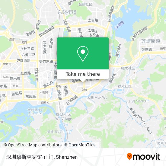 深圳穆斯林宾馆-正门 map
