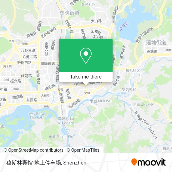 穆斯林宾馆-地上停车场 map