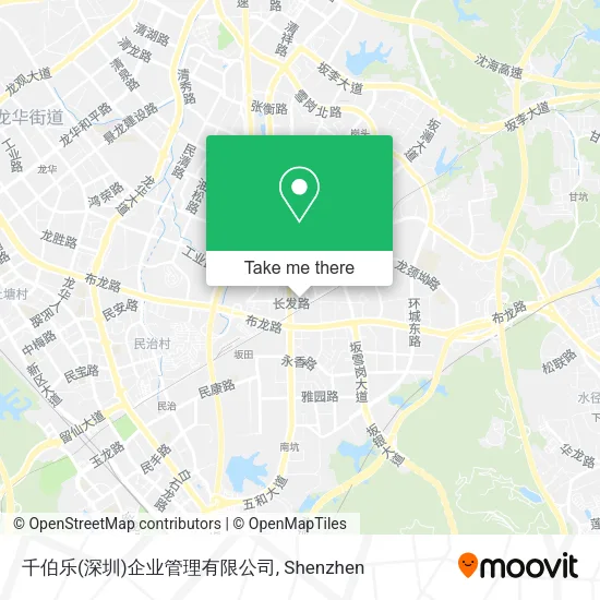 千伯乐(深圳)企业管理有限公司 map
