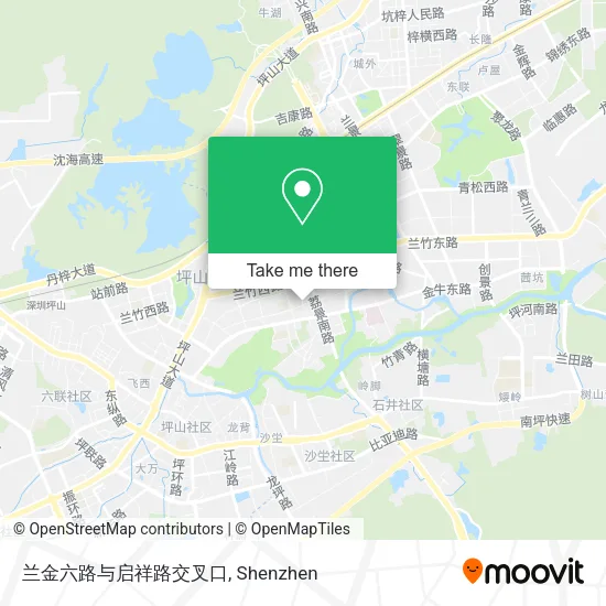 兰金六路与启祥路交叉口 map