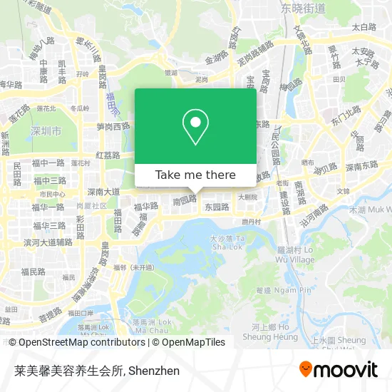 莱美馨美容养生会所 map