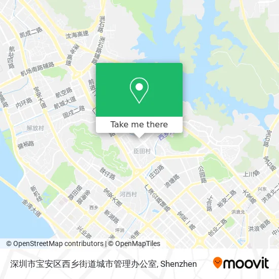 深圳市宝安区西乡街道城市管理办公室 map