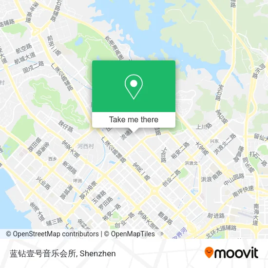蓝钻壹号音乐会所 map