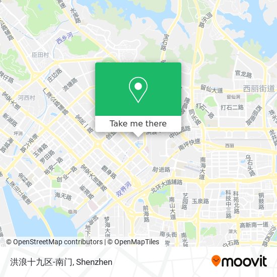 洪浪十九区-南门 map