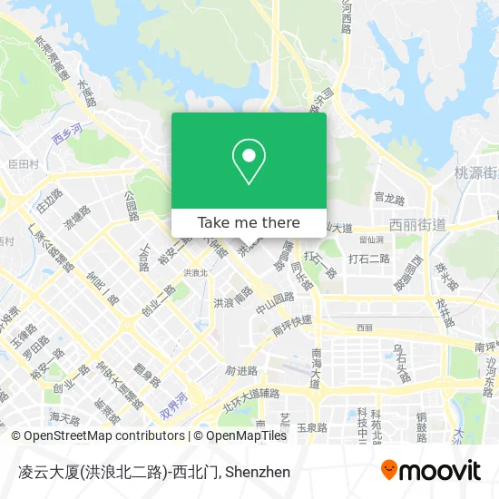 凌云大厦(洪浪北二路)-西北门 map