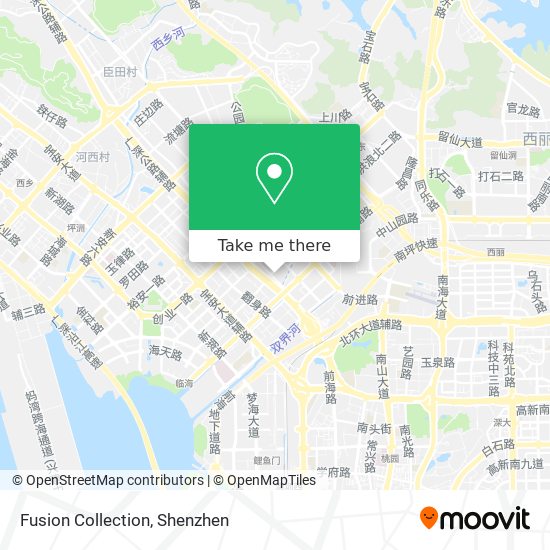 Fusion  Collection map