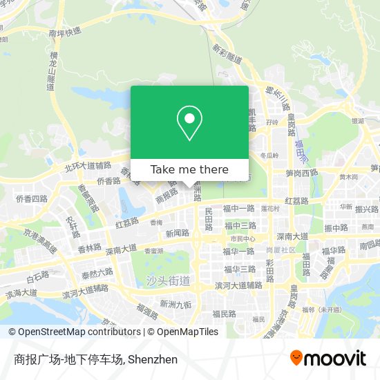 商报广场-地下停车场 map