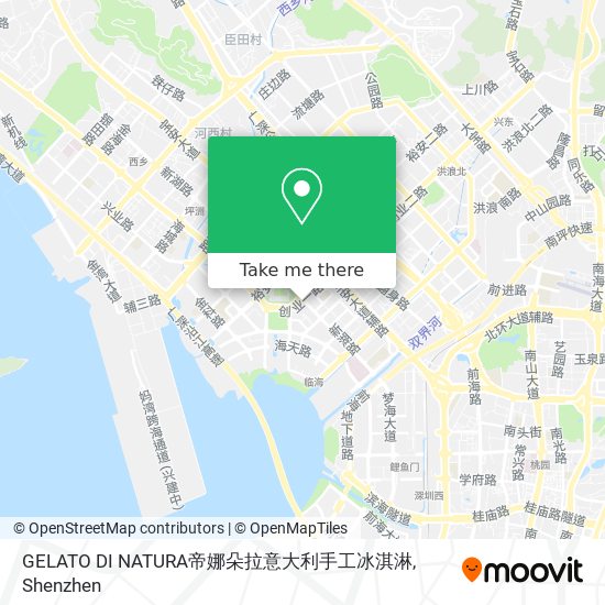 GELATO DI NATURA帝娜朵拉意大利手工冰淇淋 map