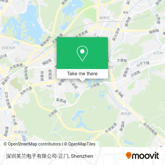 深圳英兰电子有限公司-正门 map