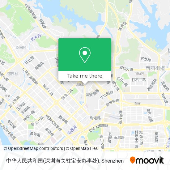 中华人民共和国(深圳海关驻宝安办事处) map