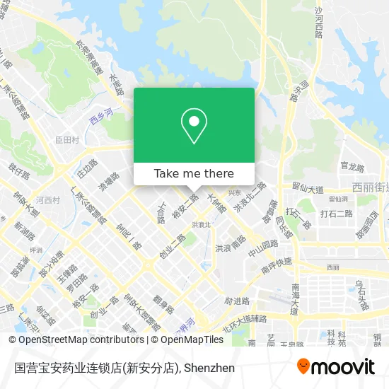 国营宝安药业连锁店(新安分店) map