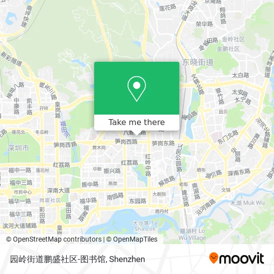 园岭街道鹏盛社区-图书馆 map
