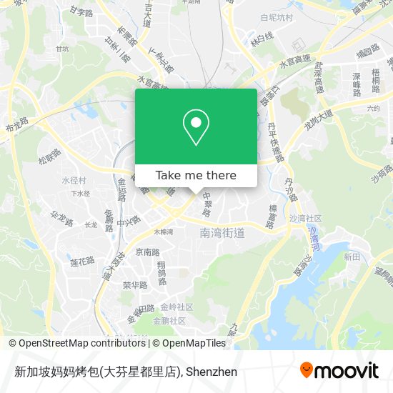 新加坡妈妈烤包(大芬星都里店) map