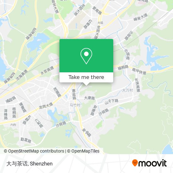 大与茶话 map