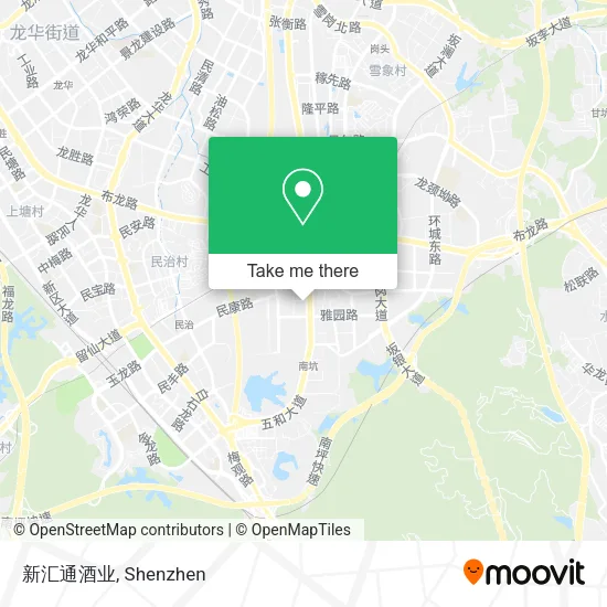 新汇通酒业 map