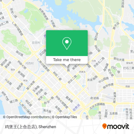 鸡煲王(上合总店) map