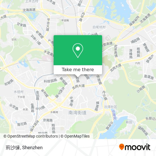 荊沙缘 map