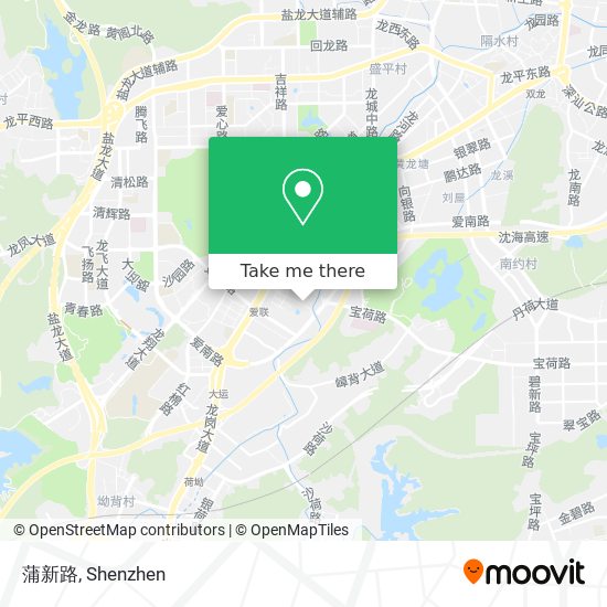 蒲新路 map