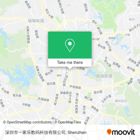 深圳市一家乐数码科技有限公司 map