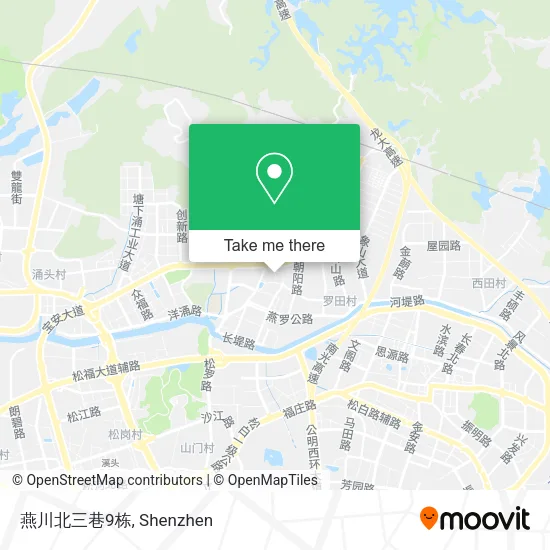 燕川北三巷9栋 map