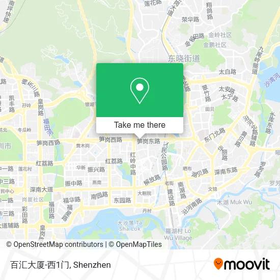百汇大厦-西1门 map