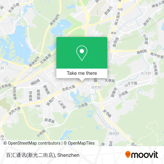 百汇通讯(新光二街店) map