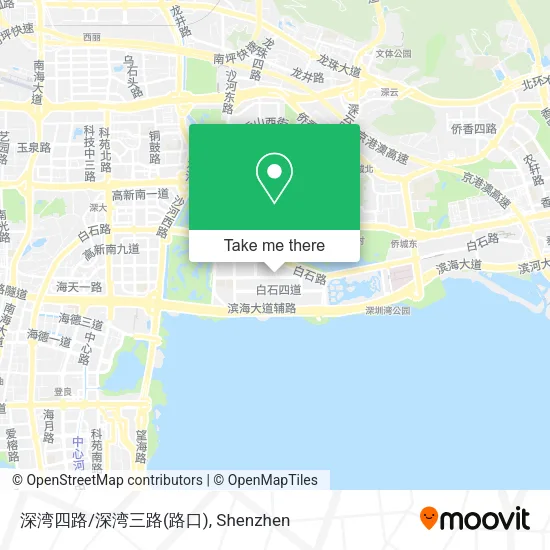 深湾四路/深湾三路(路口) map